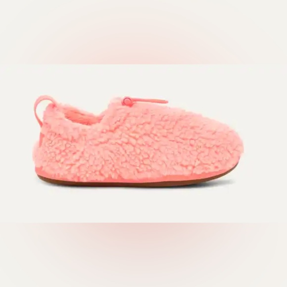 UGG Fuzzy Coral Kids Slippers